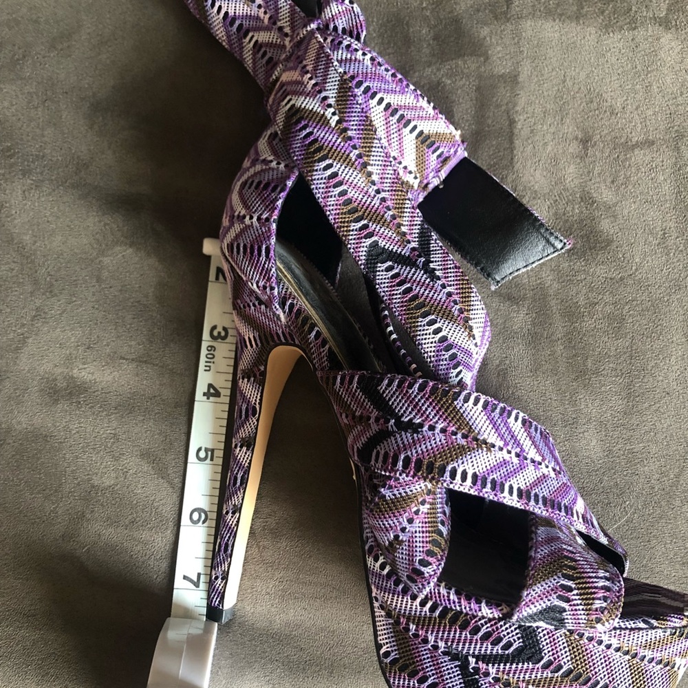 💜Beautiful Purple Brown Haze Stiletto Heels💜